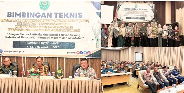 PTA Jambi Gelar Bimtek Pengelolaan PNBP